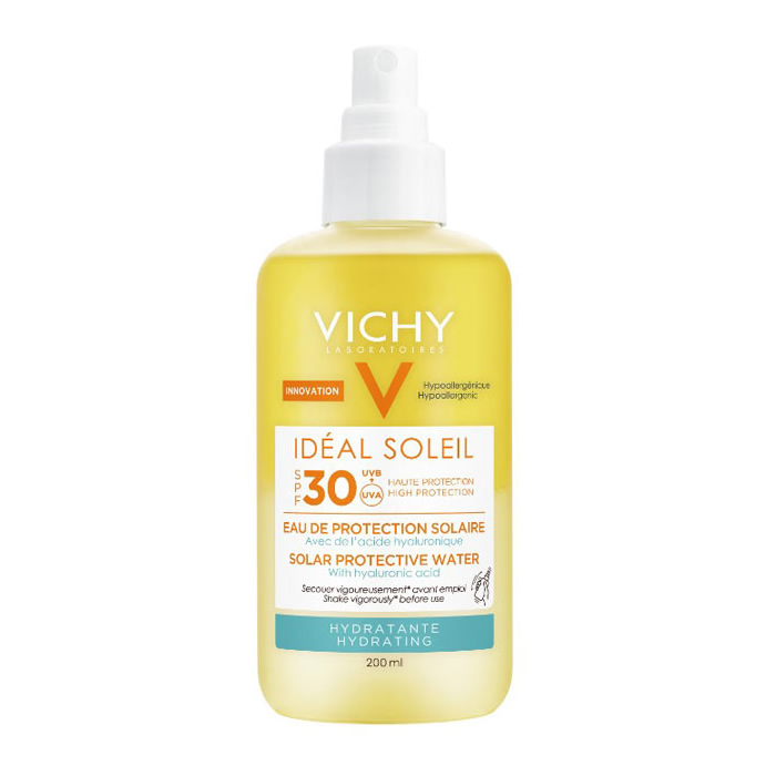 Vichy Ideal Soleil Solar Protective Water Hydrating Spf30 Spray 200ml