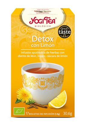 Yogi Tea Detox Con Limon 17 X 1