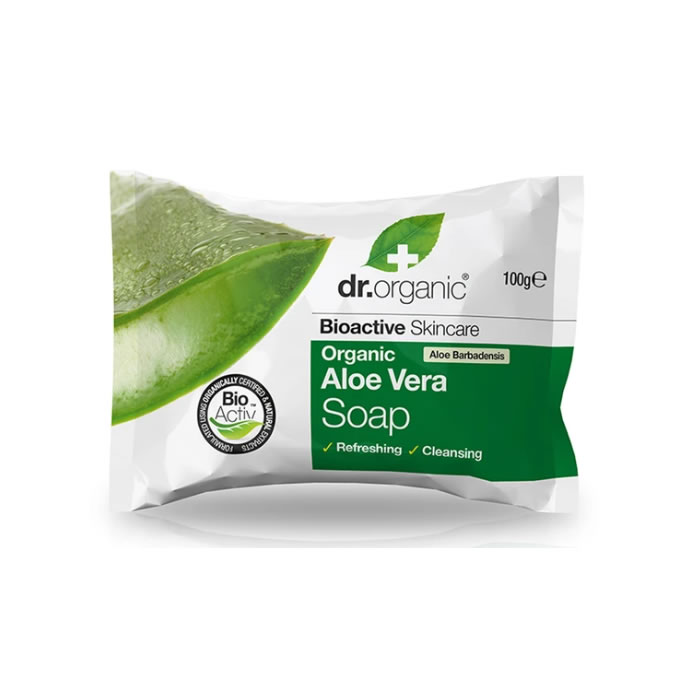 Dr. Organic Aloe Vera Soap 100g