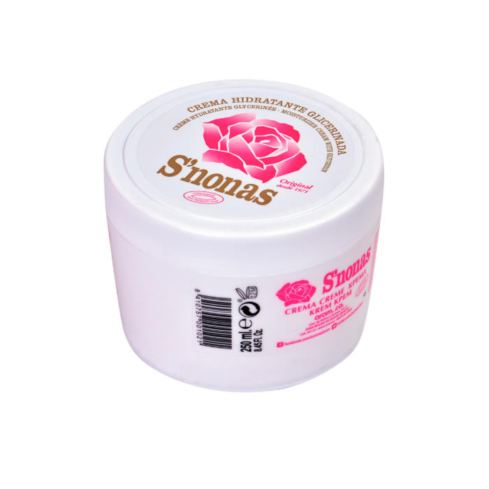 S'Nonas Moisturizer Cream With Glycerin Hands 250ml