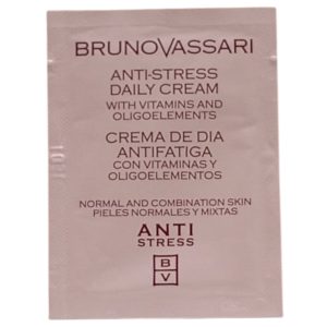 Bruno Vassari, Anti Stress, Anti-Fatigue, Daily, Cream, For Face, 3 ml *Sample